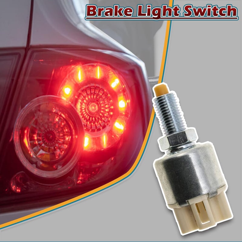 TINGYINGDA Brake Light Switch Stop Lamp Compatible with Toyota Lexus Pontiac Chevy Geo Prizm Vibe 4Runner Avalon Camry Corolla Highlander Cruiser Matrix MR2 Spyder Prius RAV4 Sienna Solara Supra Tacoma Tundra - Image 4